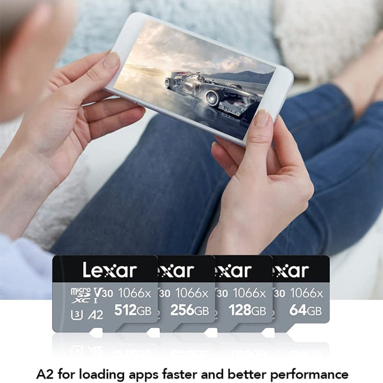 Frendorf | Lexar LKSTF1066X Hochgeschwindigkeits-TF-Karte Bewegungs-Kamera Überwachungs-Rekorder Speicherkarte, Kapazität: 64GB