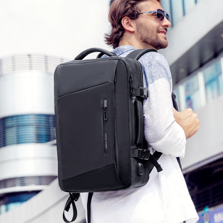 Frendorf | Mark Ryden 17,3 Zoll Herren Große Kapazität Oxford-Gewebe Computer-Rucksack, Stil: Regenmantel Stil
