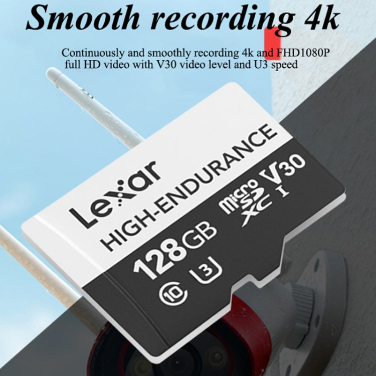 Frendorf | Lexar LSDM10 Sicherheitsüberwachungskamera Dash Cam Speicherkarten, Kapazität: 128GB