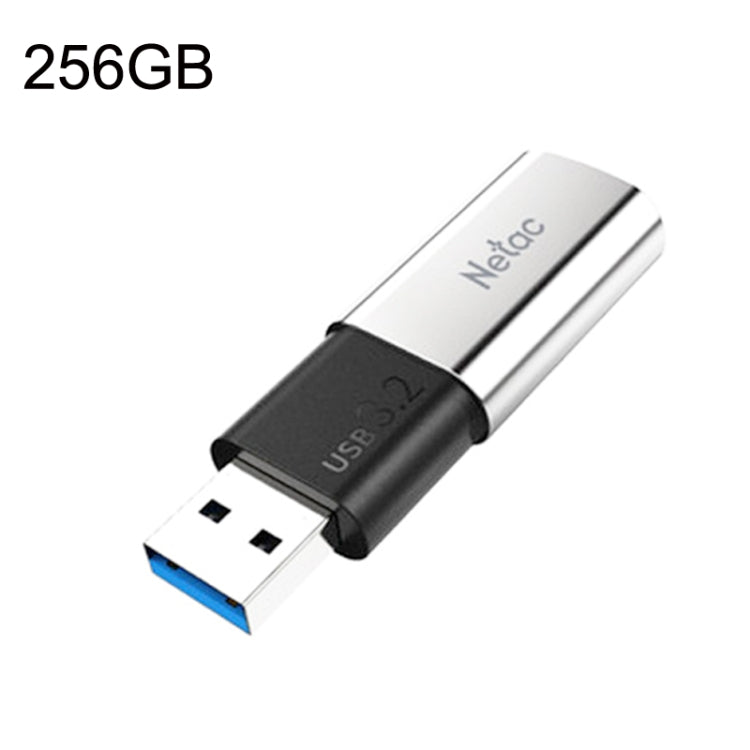 Frendorf | Netac US2 Hochgeschwindigkeits-Metallkappen-Computer-Auto-Mobile Solid State USB-Flash-Laufwerke, Kapazität: 256GB