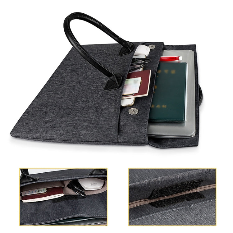 Frendorf | ST04 Waterproof Portable Laptop Case, Größe: 15.6 Zoll (Mysterious Black)