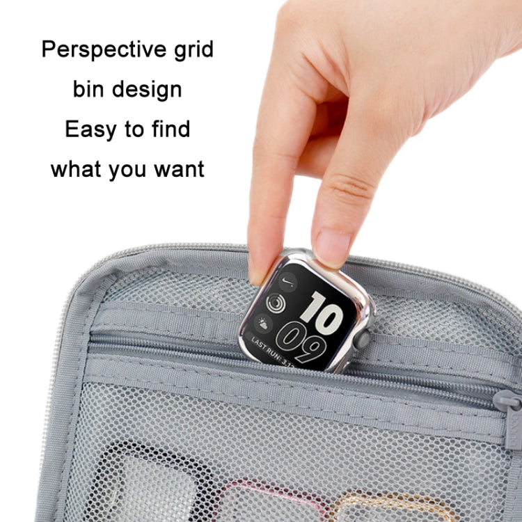 Frendorf | Baona Smart Watch Armband Datenkabel Tragetasche für Apple Watch, Spezifikation: Klein (Grau)