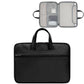 Frendorf | Baona BN-Q006 PU Leren Volledige Opening Laptop Handtas Voor 13/13.3 inch (Zwart)