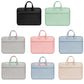 Frendorf | Baona BN-Q006 PU Leren Volledige Opening Laptop Handtas Voor 13/13.3 inch (Zwart)