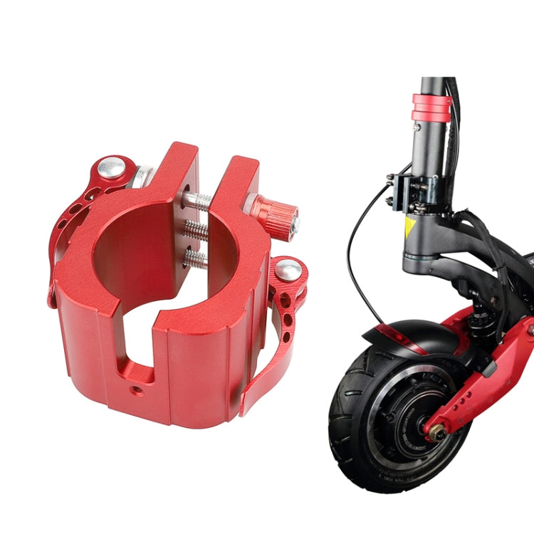 Frendorf | Faltklemme für ZERO 8X 10X 11X SPEEDUAL Dualtron DT3 Thunder Elektroscooter ohne Polster Rot