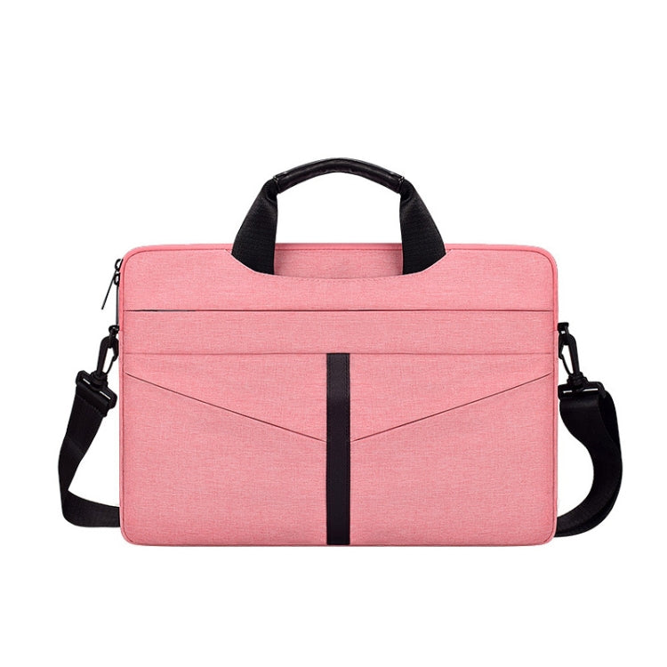 Frendorf | DJ04 Versteckte Griff Wasserdichte Laptop-Tasche, Größe: 14,1-15,4 Zoll (Schönes Pink)