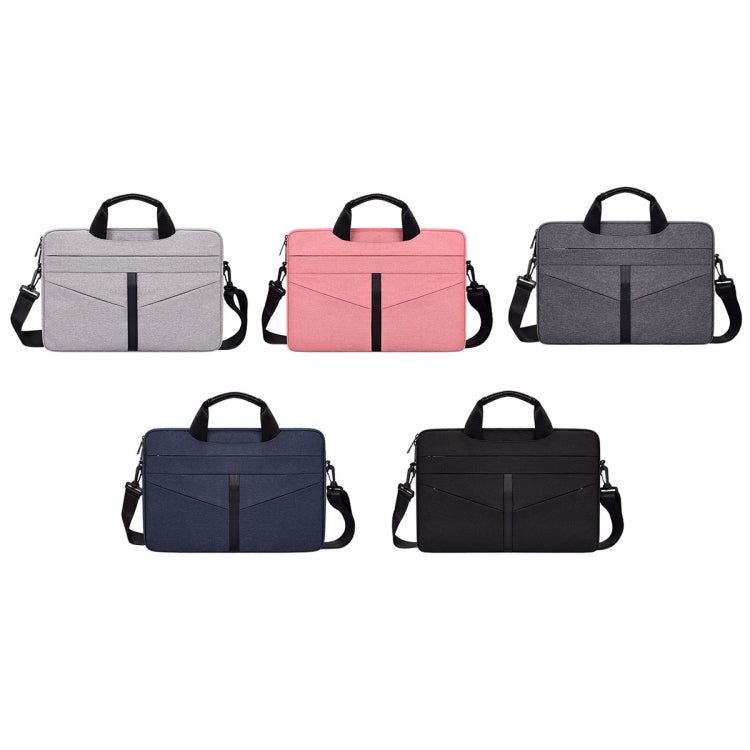 Frendorf | DJ04 Versteckte Griff Wasserdichte Laptop-Tasche, Größe: 14,1-15,4 Zoll (Schönes Pink)