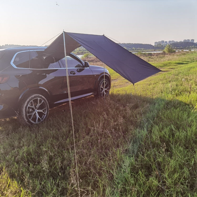 Frendorf | Outdoor Picknick Camping Zelt An Der Seite Des Autos Regenfest Sonnenschutzdach 300x150cm (Schwarz)