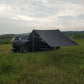 Frendorf | Outdoor Picknick Camping Zelt An Der Seite Des Autos Regenfest Sonnenschutzdach 300x150cm (Schwarz)