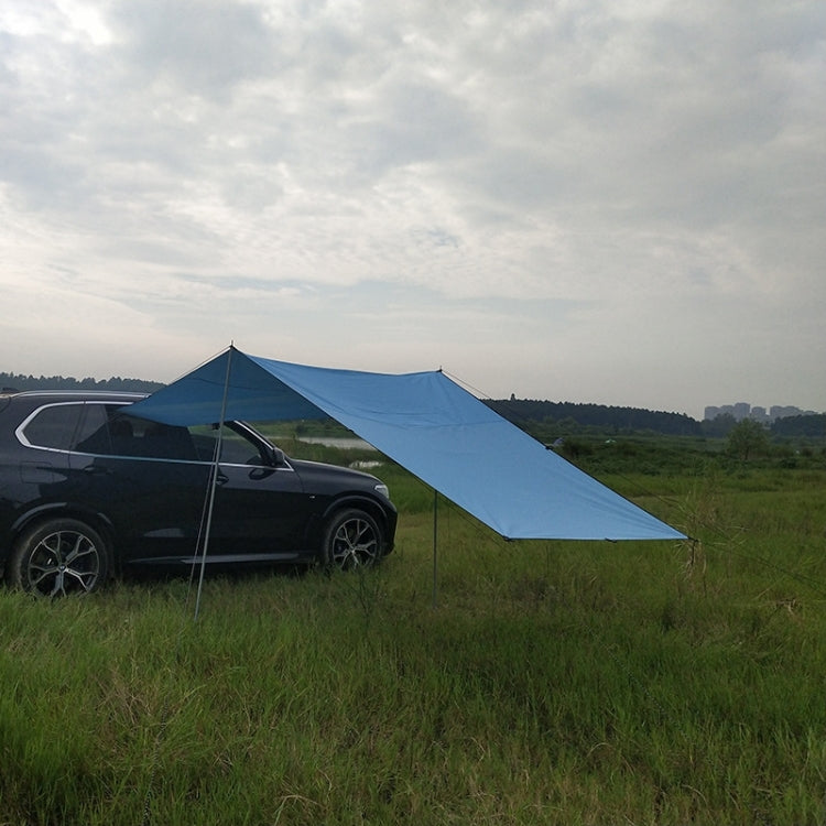 Frendorf | Outdoor Picknick Camping Zelt An Der Seite Des Autos Regenfest Sonnenschutz Dach 300x150cm(Blau)