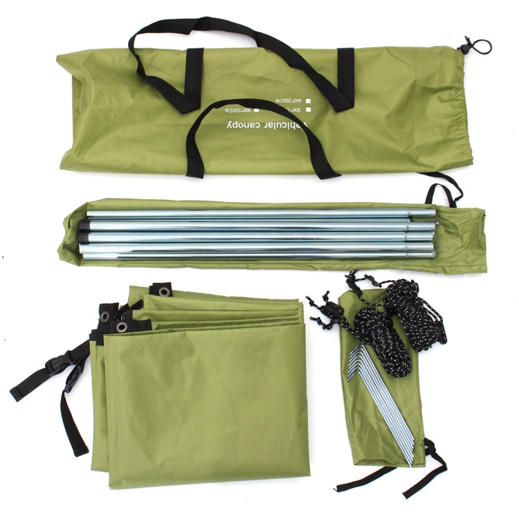 Frendorf | Outdoor Picknick Camping Zelt An Der Seite Des Autos Regenfest Sonnenschutzdach 300x150cm (Schwarz)