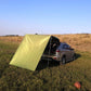 Frendorf | Outdoor Picknick Camping Zelt An Der Seite Des Autos Fahrzeug Regenfest Sonnenschutzdach 300x200cm (Grün)