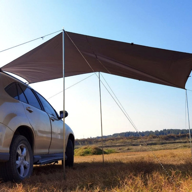 Frendorf | Outdoor Picknick Campingzelt An Der Seite Des Autos Regenfeste Überdachung 300x200cm (Dunkelgrau)