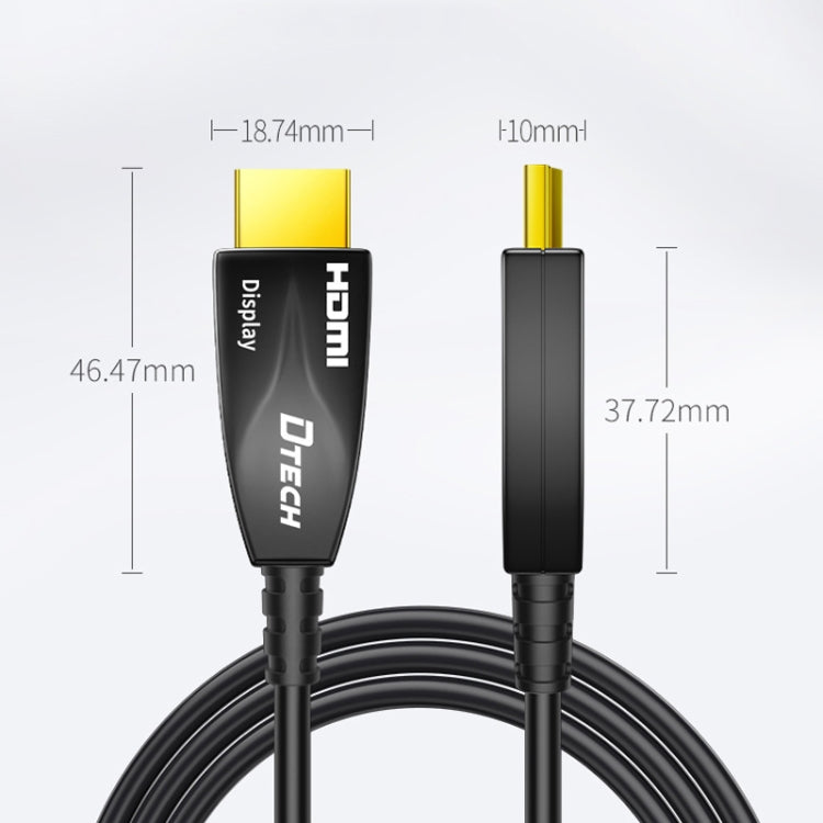 Frendorf | DTECH HDMI 2.0 Version Faseroptische Linie 4K 60Hz Großbildfernseher Engineering Verkabelung, Länge: 20m