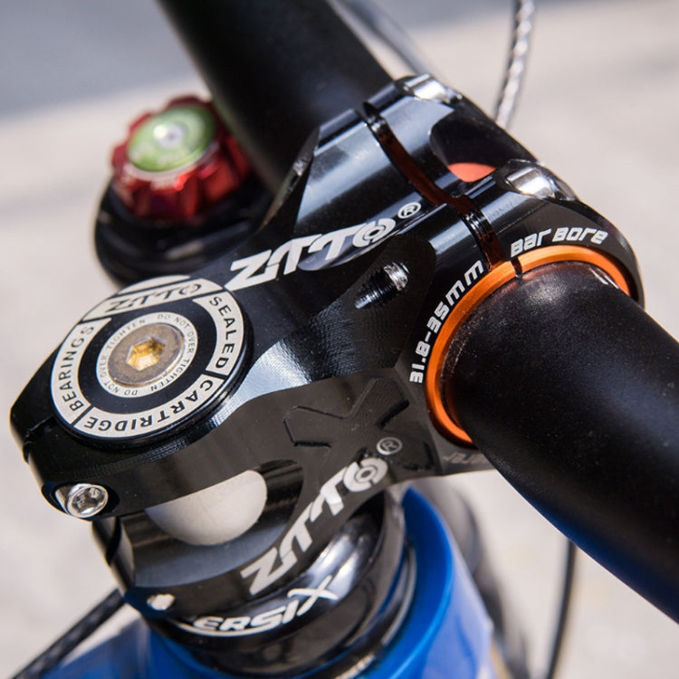 Frendorf | ZTTO Fahrradlenker Hohl 0 Grad Kurzer Riser (Schwarz)