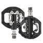 Frendorf | WEST BIKING Mountainbike Aluminiumlegierung Lager einseitiges selbstverriegelndes Pedal (Schwarz)