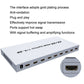 Frendorf | DTECH DT-7148 HDMI 2.0 1 In 8 Out 4K X 2K HD Splitter, CN Stecker