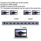 Frendorf | DTECH DT-7148 HDMI 2.0 1 In 8 Out 4K X 2K HD Splitter, CN Stecker