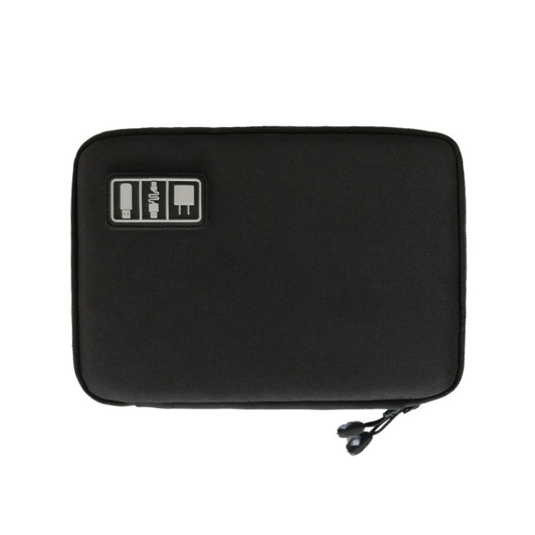 Frendorf | Multifunktionale tragbare Mobiltelefon digitale Zubehör U-Disk Speicher Tasche, Farbe: Schwarz