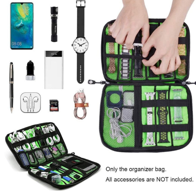 Frendorf | Multifunctionele Draagbare Mobiele Telefoon Digitale Accessoires U Schijf Opslagtas, Kleur: Grijs