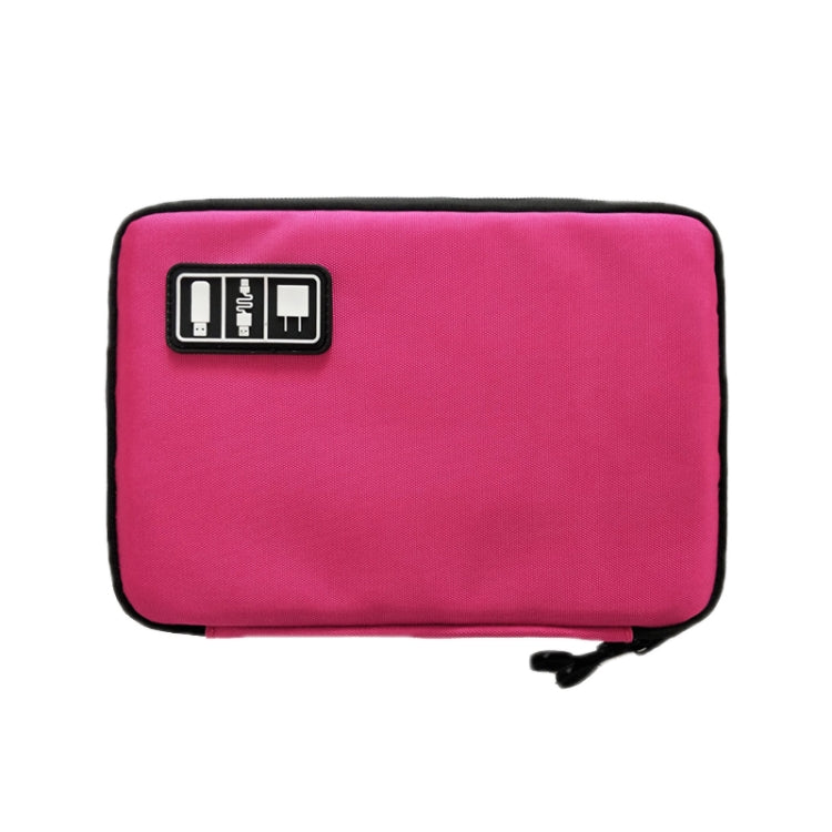 Frendorf | Multifunctionele Draagbare Mobiele Telefoon Digitale Accessoires U Schijf Opslag Tas, Kleur: Roze Rood