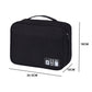 Frendorf | Multifunktionale cationische digitale U-Disk-Datenspeichertasche (Schwarz)