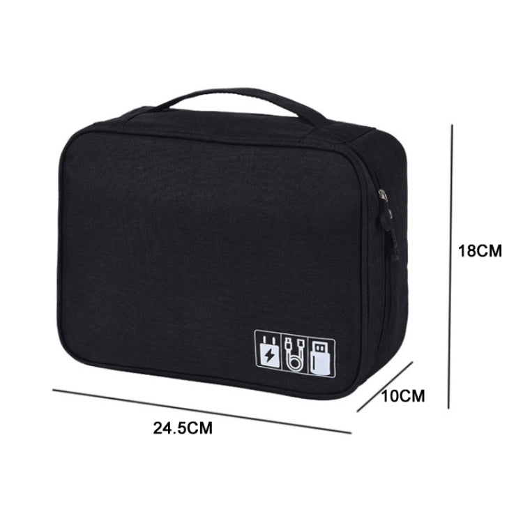 Frendorf | Multifunktionale cationische digitale U-Disk-Datenspeichertasche (Schwarz)