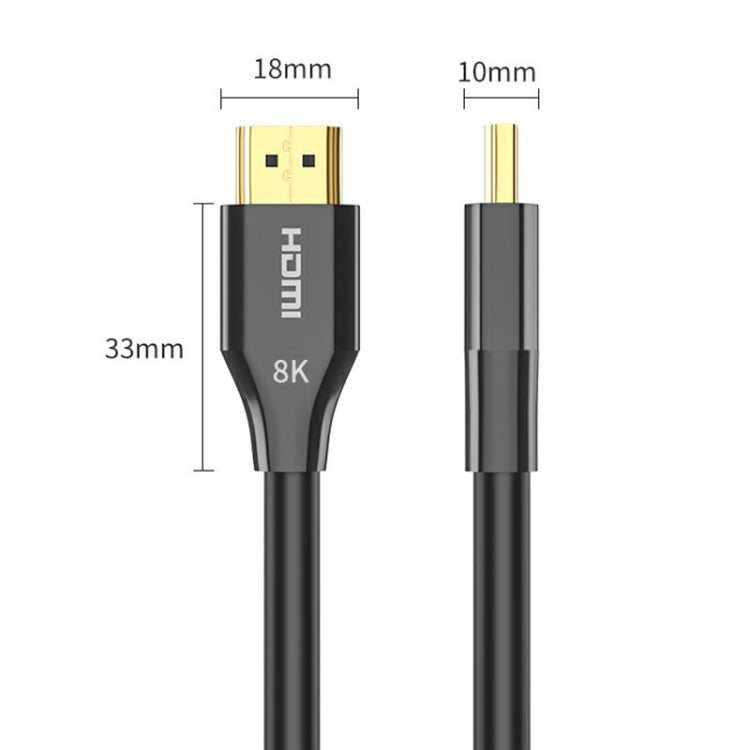 Frendorf | DTECH HDMI 8K 60Hz HD-Glasfaserleitung TV-Displays-Projektor-Verlängerungsleitung 1,5 m