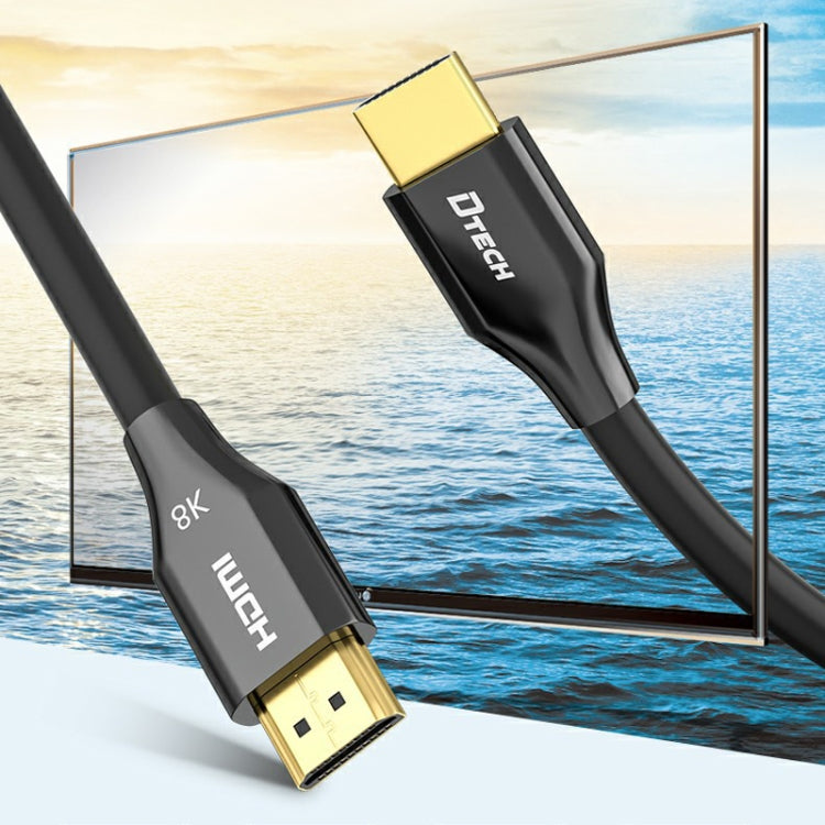 Frendorf | DTECH HDMI 8K 60Hz HD-Glasfaserleitung TV-Displays-Projektor-Verlängerungsleitung 1,5 m
