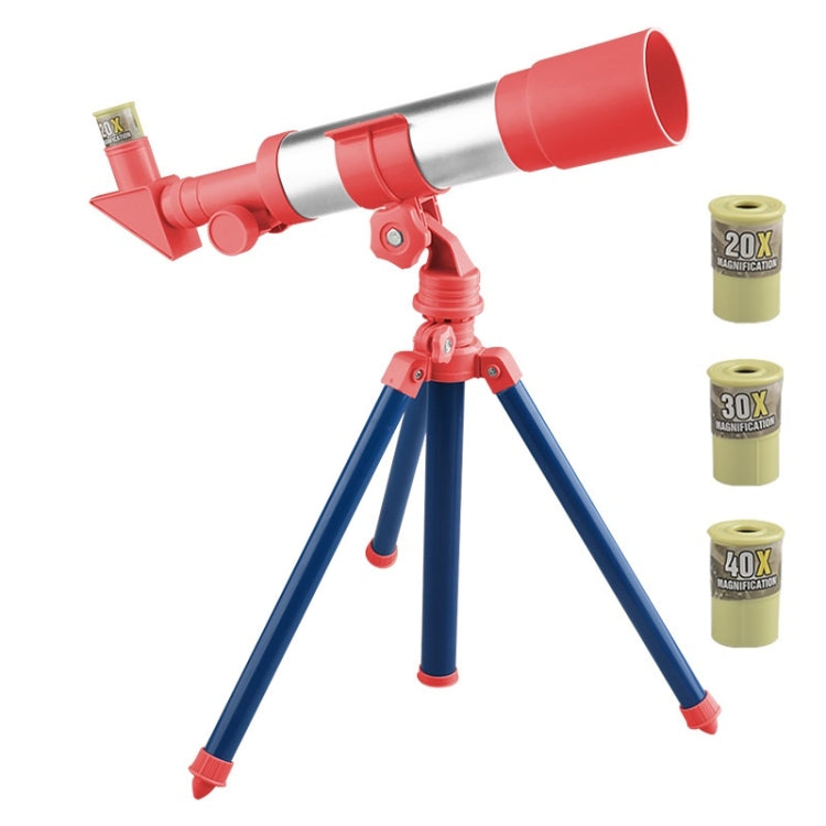 Frendorf | Kinder Hochauflösungs Multiple Astronomische Teleskope Wissenschaftliche Lehrmittel (B Modell Rot)