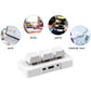 Frendorf | MK321 3 Tasten Benutzerdefinierte Tasten Spiel Büro PS Clip Makro Programmierung Tastatur, Kabellänge: 1,5 m (Weiß)