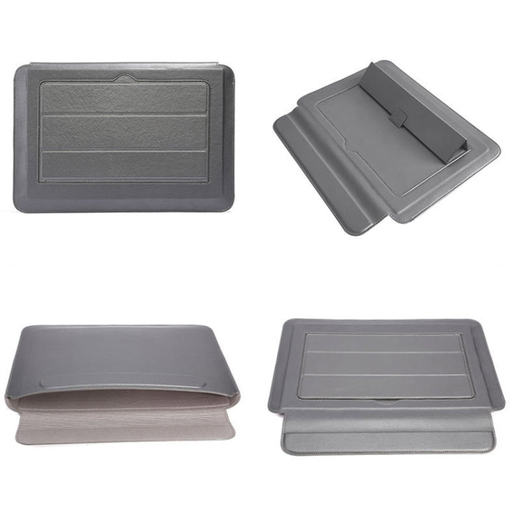 Frendorf | HL0066-005 Multifunctionele Stand Laptop Tas, Maat: 13 inch (Grijs)
