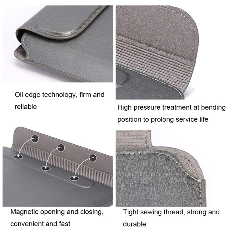 Frendorf | HL0066-005 Multifunctionele Stand Laptop Tas, Maat: 13,3-14 inches (Zwart met Power Bag)