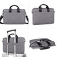 Frendorf | ST09 Tragbare Ein-Schulter-Laptoptasche, Größe: 14,1-15,4 Zoll (Marine Cyan mit Schultergurt)