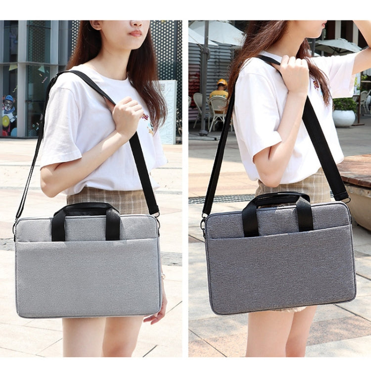 Frendorf | ST09 Tragbare Ein-Schulter-Laptoptasche, Größe: 14,1-15,4 Zoll (Marine Cyan mit Schultergurt)