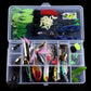 Frendorf | 110 PCS / Box HENGJIA Seebarsch Fake Soft Bait Angelzubehör Süßwasserköder