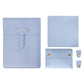 Frendorf | S177 3 In 1 Leder Waterproof Laptop Liner Taschen, Größe: 15 Zoll (Baby Blau)