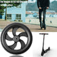 Frendorf | 8 Zoll Scooter Kunststoff Vorderrad Zubehör für KUGOO S1/S2/S3 (Schwarz)