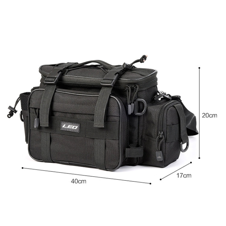 Frendorf | LEO 27852 Multifunktionale Luya Tasche Angelzubehör Schultertasche Outdoor Fototasche (Armeegrün)