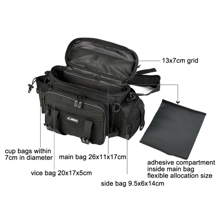 Frendorf | LEO 27852 Multifunktionale Luya Tasche Angelzubehör Schultertasche Outdoor Fototasche (Armeegrün)