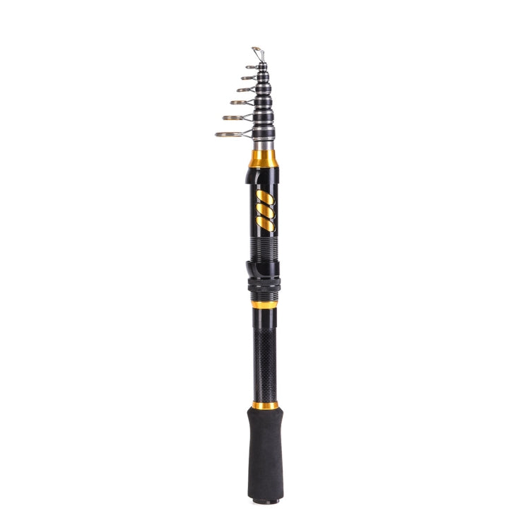 Frendorf | LEO 28004 Kurz Carbon Meer Pole Mini Straßenangeln Rute Angelausrüstung, Länge: 240cm