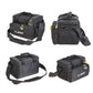 Frendorf | LEO 28048 Verdickung Quadrat Straße Sub Tasche Köder Rad Angelzubehör Tasche (Schwarz)