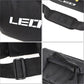 Frendorf | LEO 28048 Verdickung Quadrat Straße Sub Tasche Köder Rad Angelzubehör Tasche (Schwarz)