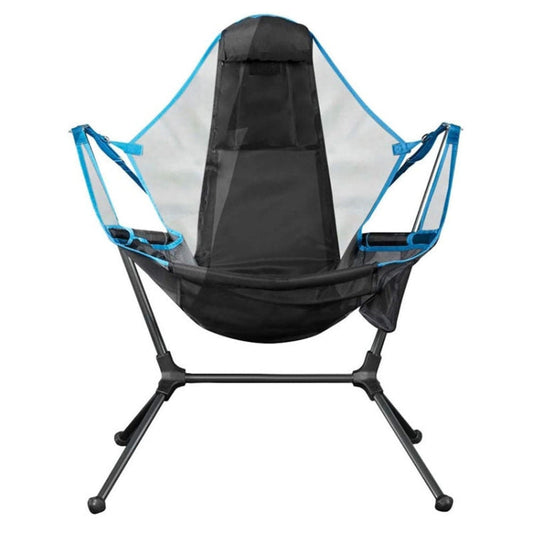 Frendorf | LT32004 Outdoor Portable Folding Rocking Chair (Blau)