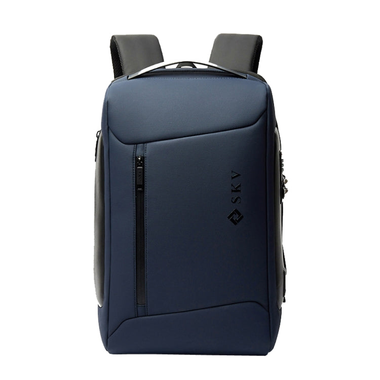 Frendorf | SKV B20430 Herren Große Kapazität Pendler Laptop Tasche Business Casual Rucksack (Blau)