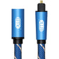 Frendorf | EMK Male To Female SPDIF Paired Digital Optical Audio Verlängerungskabel, Kabellänge: 3m (Blau)