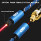 Frendorf | EMK Male To Female SPDIF Paired Digital Optical Audio Verlängerungskabel, Kabellänge: 3m (Blau)