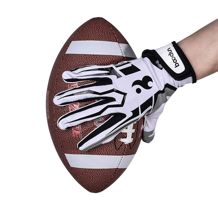 Frendorf | BOODUN C281071G Baseball Rugby Handschuhe Fitness Sport Anti-Rutsch Outdoor Wanderschuhe (Rot M)
