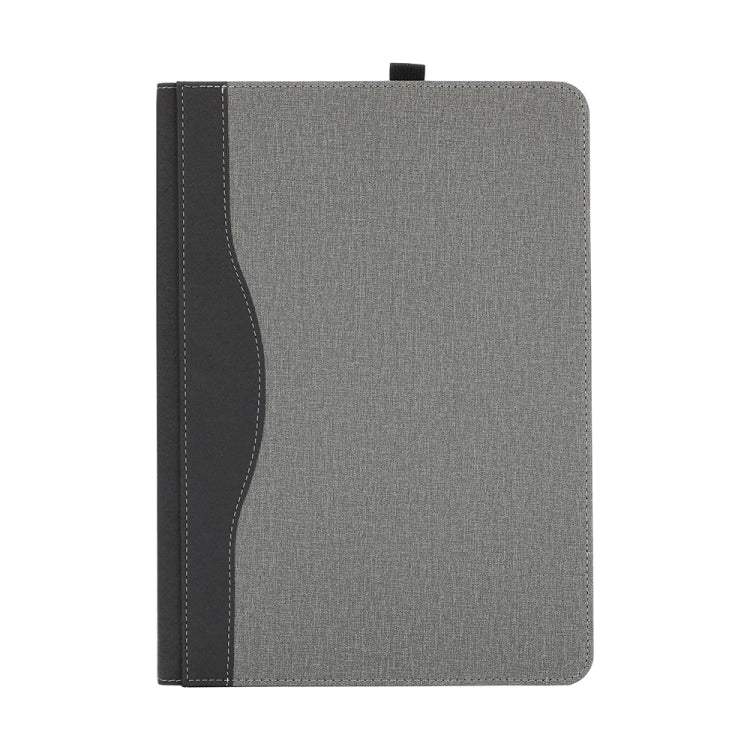 Frendorf | Leder All-in-One Anti-Drop Schutzhülle für Microsoft Surface Laptop Studio (Baumwollstofftextur - Hellgrau)