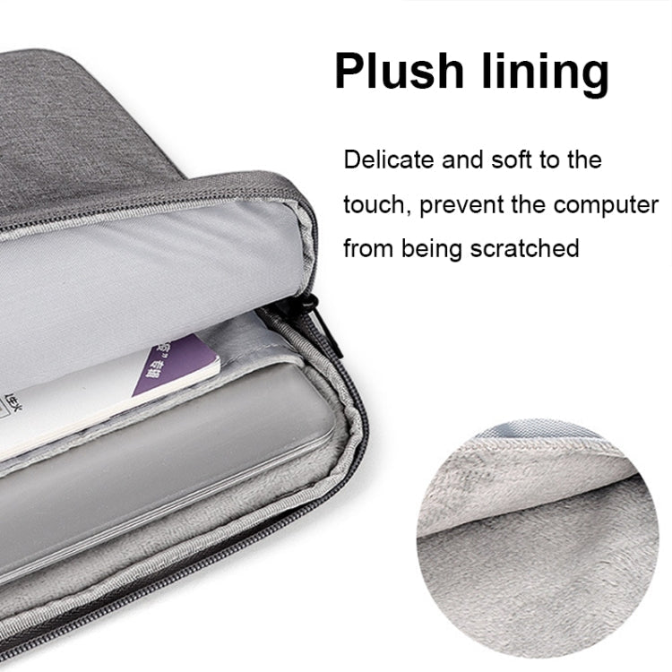 Frendorf | ST02 Große Kapazität Wasserdicht Stoßdämpfend Laptop Handtasche, Größe: 13,3 Zoll (Navy Blau)